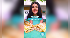 Wrap de pollo casero: receta fácil, rápida y deliciosa