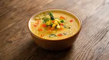 Prepara sopa de morón con verduras tradicional peruano