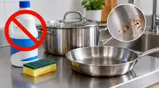 Acero inoxidable: ¿por qué no debes limpiarlo con cloro?