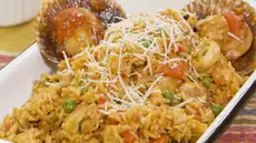 Prepara un riquísimo arroz con mariscos con esta sencilla receta (Video)