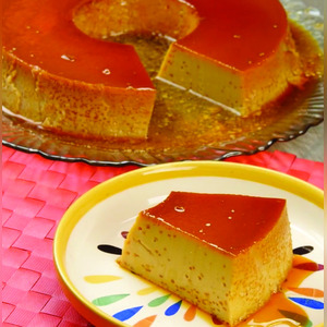 Crema volteada buenazo