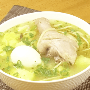 Caldo de gallina buenazo