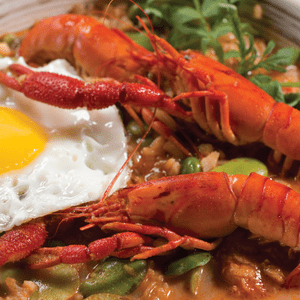 Chupe de camarones buenazo