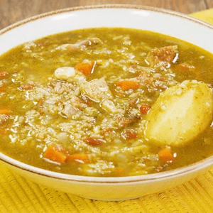 Aguadito de pavo buenazo