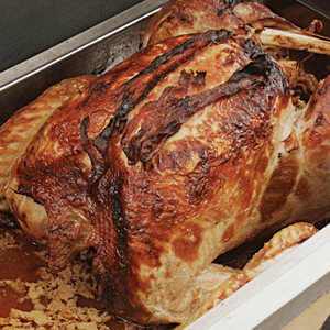 Pavo a la caja china buenazo