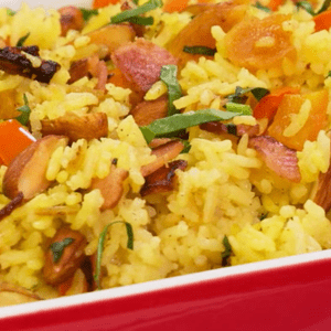 Arroz navideño buenazo