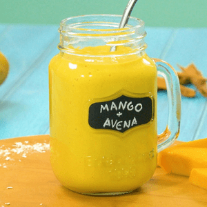 Batido de mango y avena buenazo