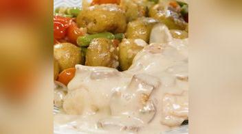 Pollo con champiñones [VIDEO]