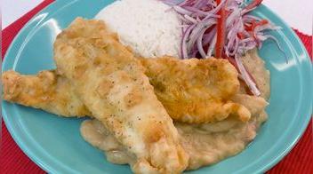 Pallares con pescado frito (VIDEO)