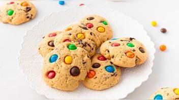 Galletas con lentejitas de chocolate: receta paso a paso
