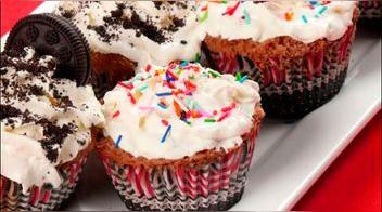 Cupcake de crema de avellanas: receta paso a paso