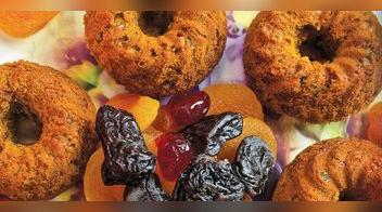 Quequitos con frutas confitadas: receta paso a paso