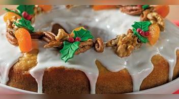 Cake de mandarina y nueces: receta paso a paso