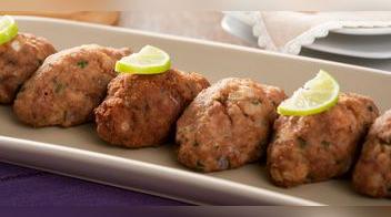 Kibbeh árabe, un delicioso bocadito de carne rellena. Receta paso a paso.