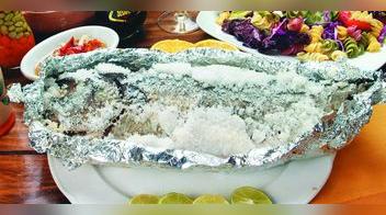 Corvina a la sal: receta paso a paso