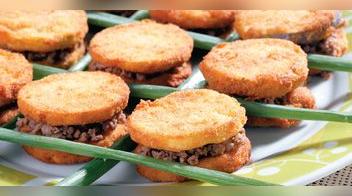 Alfajorcitos de berenjena