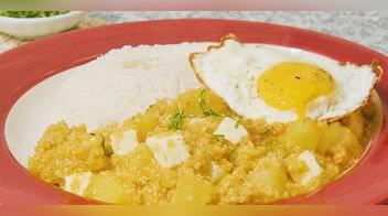 Guiso de quinua con queso [VIDEO]