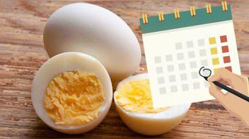 Huevos duros: ¿Cuánto tiempo se pueden guardar?