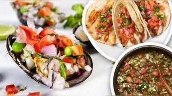 ¿En qué se diferencia la salsa chalaca, el pico de gallo y el pebre?