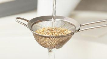 ¿Cómo lavar la quinua correctamente?