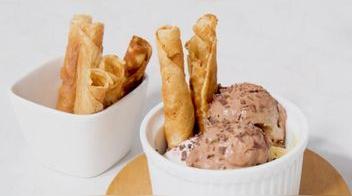 Barquillos caseros para helados: receta paso a paso