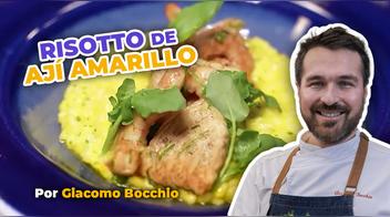 Risotto de ají amarillo: La receta de Giacomo Bocchio que sorprendió en "El Gran chef famosos"