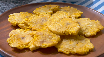 Patacones crocantes en freidora de aire: receta paso a paso