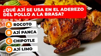 Solo los VERDADEROS AMANTES del POLLO A LA BRASA sabrán todas las respuestas