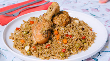 Arroz con pollo: receta paso a paso (VIDEO)