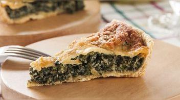 Pastel de espinaca