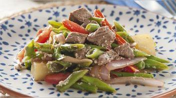 Saltado de vainitas saludable: receta paso a paso