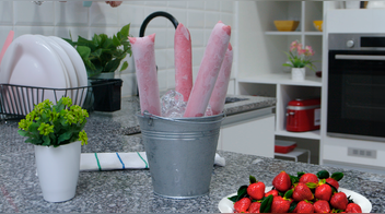 Receta de marcianos de fresa con leche (VIDEO)