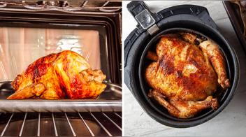 4 formas de hacer pollo rostizado en casa: del horno a la freidora de aire
