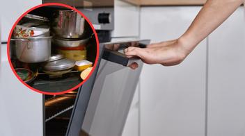 Cuidado, no guardes tus ollas y sartenes en el horno