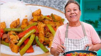 Cómo preparar vainitas saltadas con pollo