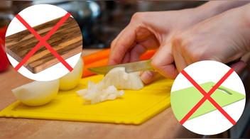 Ni de madera ni de plástico, este es el material más higiénico para la TABLA de PICAR en la cocina