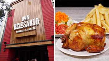 OFERTA: 50% de descuento en pollo a la brasa con papas y gaseosas