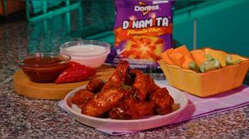 Alitas picantes en salsa BBQ (VIDEO)