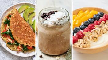 3 desayunos saludables y FÁCILES para este verano