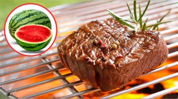 Cómo convertir la sandía en carne para tu parrilla