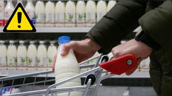 Retiran litros de leche de reconocida marca de lácteos de los supermercados por riesgo de contaminación