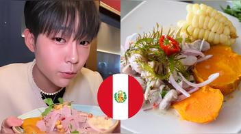 Coreano prueba el ceviche peruano por primera vez y lo compara con los de otros países: “Es otro nivel"