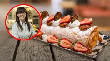 Delicioso pionono casero con la receta de Sandra Plevisani