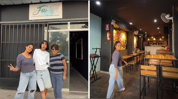 Tiktoker Valentino inauguró su restaurante junto a su familia: “Mi mamá y abuela se merecen todo”