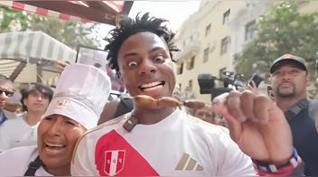 La reacción de Speed al probar comida peruana: suri, cuy, anticuchos, ceviche y más