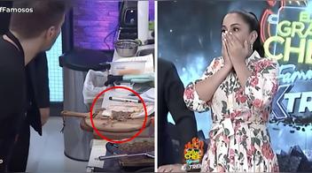 Miguel Arce enfurece y lanza hamburguesa a jurado de “El Gran Chef Famosos”