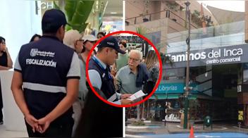 Centro Comercial Caminos del Inca cierra sus puertas