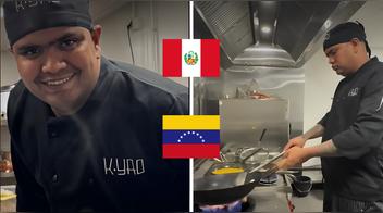 Venezolano viajó a Perú para formarse como chef y ahora triunfa en Francia trabajando en un lujoso restaurante de comida peruana