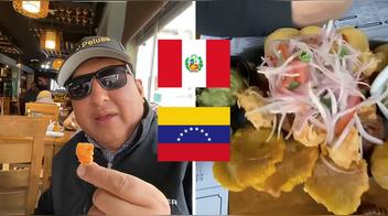 Peruano genera polémica al revelar que prefiere la comida de Venezuela: “Es mejor que el ceviche”