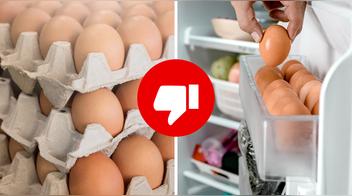 ¿Huevos en la refrigeradora o en su caja? Esta es la manera correcta de guardar los huevos